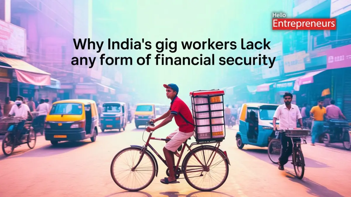 Why India’s gig workers lack any form of financial security Why India’s gig workers lack any form of financial security